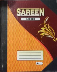 SAREEN COPY SIZE LEDGER NO.5 MRP RS 325 G3M4