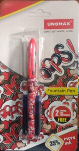 UNOMAX OOPS INK PEN MRP RS 50 G2F1