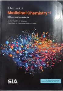4TH SEM SIA MEDICINAL CHEMISTRY -1 MRP RS 299