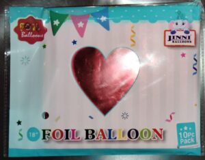 __HEART FOIL BALLOON SET OF 10 MRP RS 225 (RACK A4)