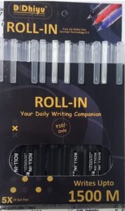 DHIYU ROLL-IN PEN BLACK MRP RS 10 G2F2