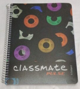 CLASSMATE SPIRAL PULSE NOTEBOOK PLAIN MRP RS 185