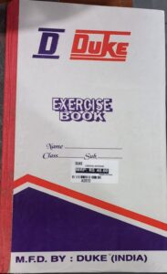 DUKE HARD BOUND REGISTER MRP RS 40