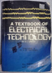 ////ELECTRICAL TECHNOLOGY VOLUME 2 THERAJA 2ND HAND MRP RS 725