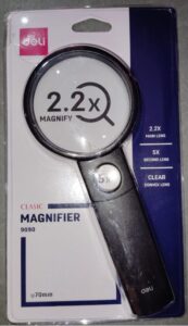 DELI MAGNIFYING GLASS LENCE MRP RS 195 (RACK A2)