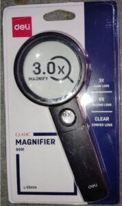 DELI MAGNIFYING GLASS MRP RS 165 RACK A2