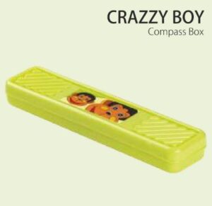 CRAZY BOY PENCIL BOX MRP RS 20