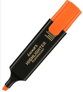 LUXAR ORANGE HIGHLIGHTER MRP RS 25 G2J2