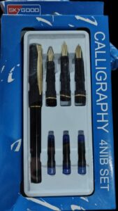 __CALLIGRAPHY PEN SET SMALL MRP RS 200 (RACK C3)