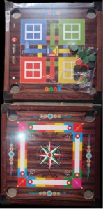 CARROM BOARD + LUDO BEST QUALITY MRP RS 899