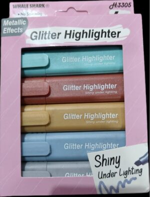 __GLITTER HIGHLIGHTER SET MRP RS 150 (RACK A2)