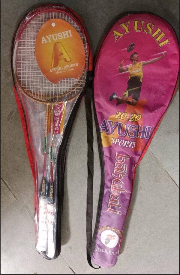 __AYUSHI RACKET SET OF 2 PCS MRP RS 250