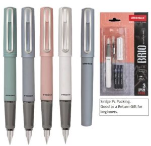 UNOMAX BRIO FOUNTAIN PEN MRP RS 100 G2F1