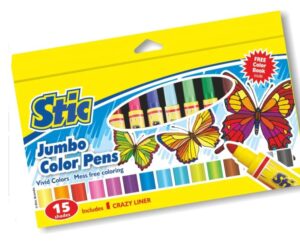 STIC JUMBO COLOR 15 SHADES MRP RS 185G2J1