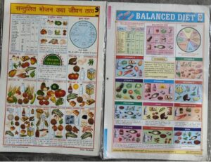STICKER CHART BALANCE DIET (NO 9) MRP RS 10