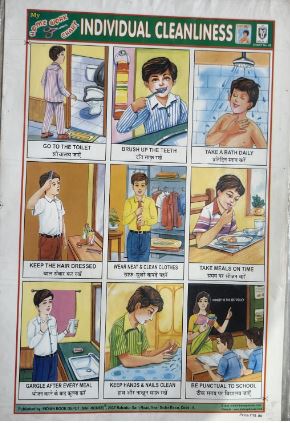 STICKER CHART INDIVIDUAL CLEANLINESS (N0 49)MRP RS 10
