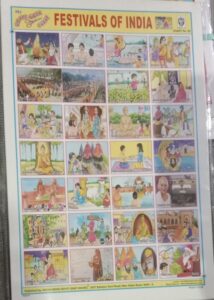 STICKER CHART FESTIVALS OF INDIA (NO 26) MRP RS 10