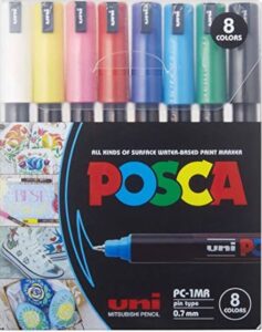 UNIBALL POSCA 0.7MM MARKERS SET MRP RS 1200 (S2)