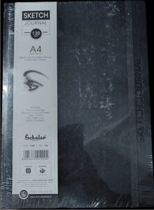 SCHOLAR A4 SKETCH JOURNAL PORTAL MRP RS 480 G2H3