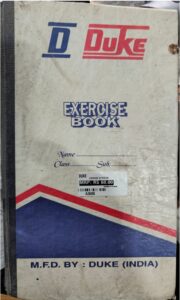 DUKE HARD BOUND REGISTER MRP RS 65