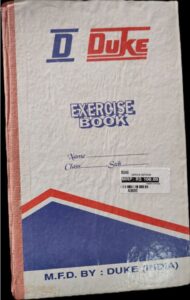 DUKE HARD BOUND REGISTER MRP RS 100