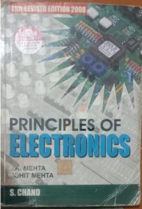 PRINCIPLES OF ELECTRONICS 2ND HAND V.K MEHTA ROHIT MEHTA RACK C3 MRP 625