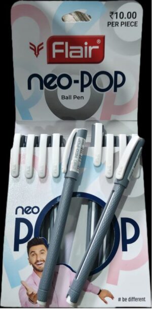 FLAIR NEO BALL PEN BLACK MRP RS 10 G2G2