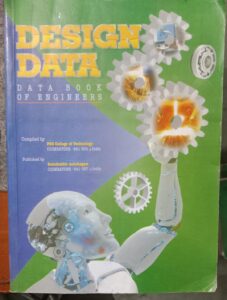 DESIGN DATA DATA BOOK OF ENGINEERS KALAIKATHIR ACHCHAGAM RACK A5 2ND HAND BOOK MRP 465