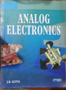 ANALOG ELECTRONICS RACK B4 2ND HAND BOOK J.B GUPTA MRP 300