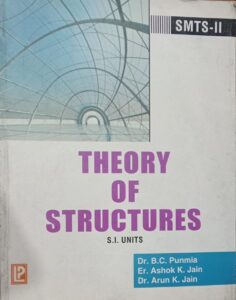 THEORY OF STRUCTURES S.I UNIT NEW BOOK RACK B2 BC PUNMIA MRP 450