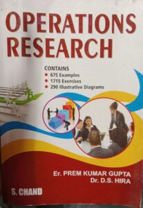 OPERATIONS RESEAARCH ER.PREM KUMAR GUPTA DR D.S HIRA 2ND HAND BOOK RACK B4 MRP 895
