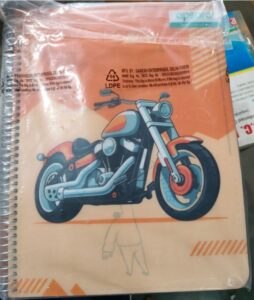 APSARA SPIRAL NOTEBOOKS RULLED MRP RS 145 (5 IN 1)