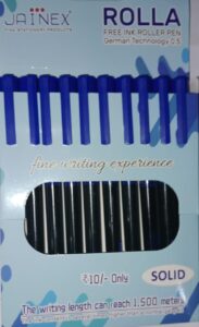 JAINEX ROLLA PEN BLUE RACK G2F3 MRP 10