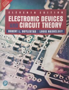 ELECTRONIC DEVICES AND CIRCUIT THEORY ROBERT L. BOYLESTAD LOUIS NASHELSKY MRP 909NEW BOOK RACK B2