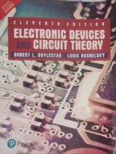 ELECTRONIC DEVICES AND CIRCUIT THEORY ROBERT L. BOYLESTAD LOUIS NASHELSKY MRP 909 2ND HAND R B2