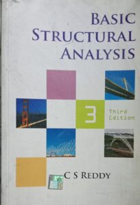 BASIC STRUCTURAL ANALYSIS 3RD EDITION C S REDDY NEW BOOK RACK C5 MRP 615