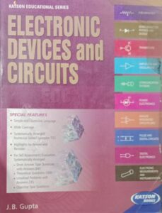 ELECTRONIC DEVICES AND CIRCUITS J.B GUPTA 2ND HAND BOOK RACK C5 MRP 795