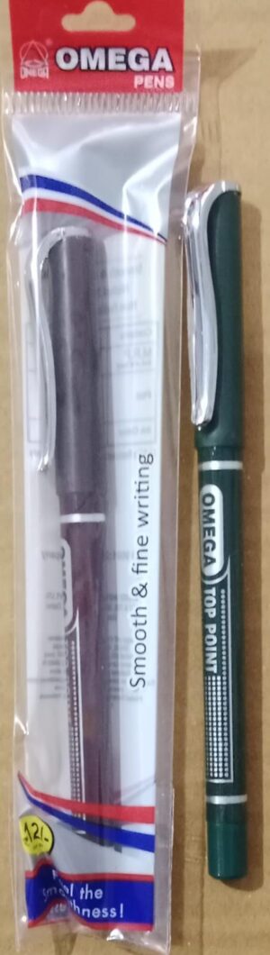 OMEGA TOP POINT DLX BALL PEN BLUE MRP 10 RACK G2G2
