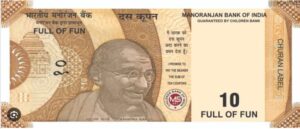 __FAKE CURRENCY NOTES RS 10 MRP RS 2(BOX NO. 14)