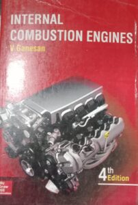 INTERNAL COMUSTION ENGINES V GANESAN 4TH EDITION NEW BOOK RACK C3 MRP 650