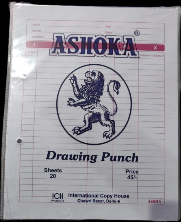 ASHOKA ASSIGNMENT SHEET DOUBLE SIDE MRP RS 45 G3K4