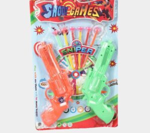 __GUN PAIR OF GUN WITH DARTS PLASTIC TOY GUN MRP 299