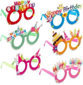 __HAPPY BIRTHDAY PARTY GLASSES TOYS GLASSES RACK A4 MRP 30