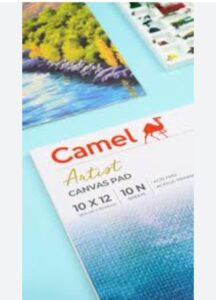 CANVAS PAD CAMEL 10X12 (25.4CM X30.48CM) 10N SHEET PER SHEET MRP 400 G2I4