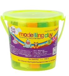 KORES CLAY BUCKET 200 GRAM MRP RS 99(G2H4)