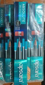 APSARA ABSOLUTE PREMIUM PENCIL MRP 7 RACK G2A5