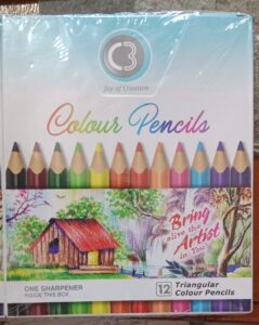 DOMS C3 PENCIL COLORS MRP 20 RACK G2C2
