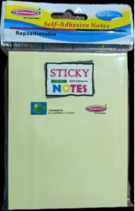 BAMBILIO STICKY NOTES 3 X 4 MRP RS 60 G2J2