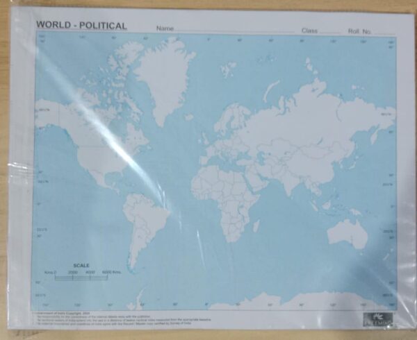 FREEMIND WORLD POLITICAL MAP PKT MRP RS 125 (G3J2)