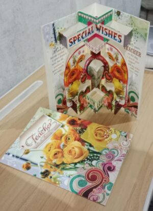 --GREETING CARD (TEACHER DAY) MRP 45 RACK B4